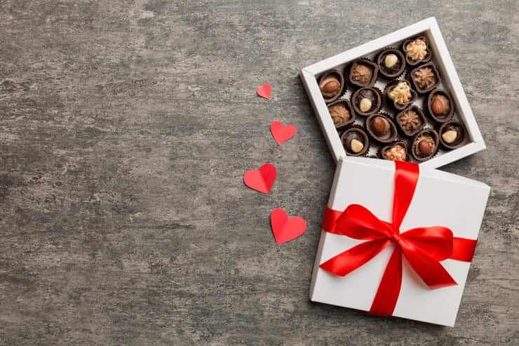 تصویر 2 از شکلات کادویی شیک با طعم متفاوت و بسته بندی لوکس